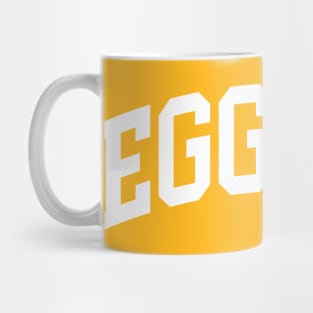 Eggnog Christmas College University Letterman Mug